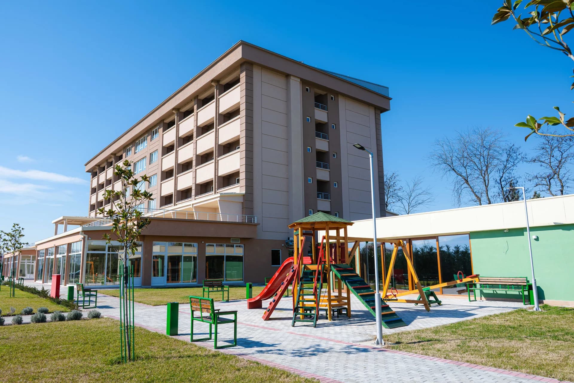 Oaza park - landscaped green area